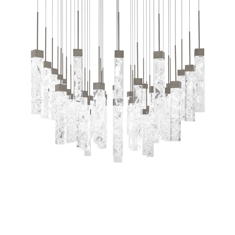 Minx 41LGT Square Multilight Pendant - Antique Nickel