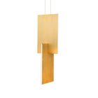 Amari Pendant - Aged Brass