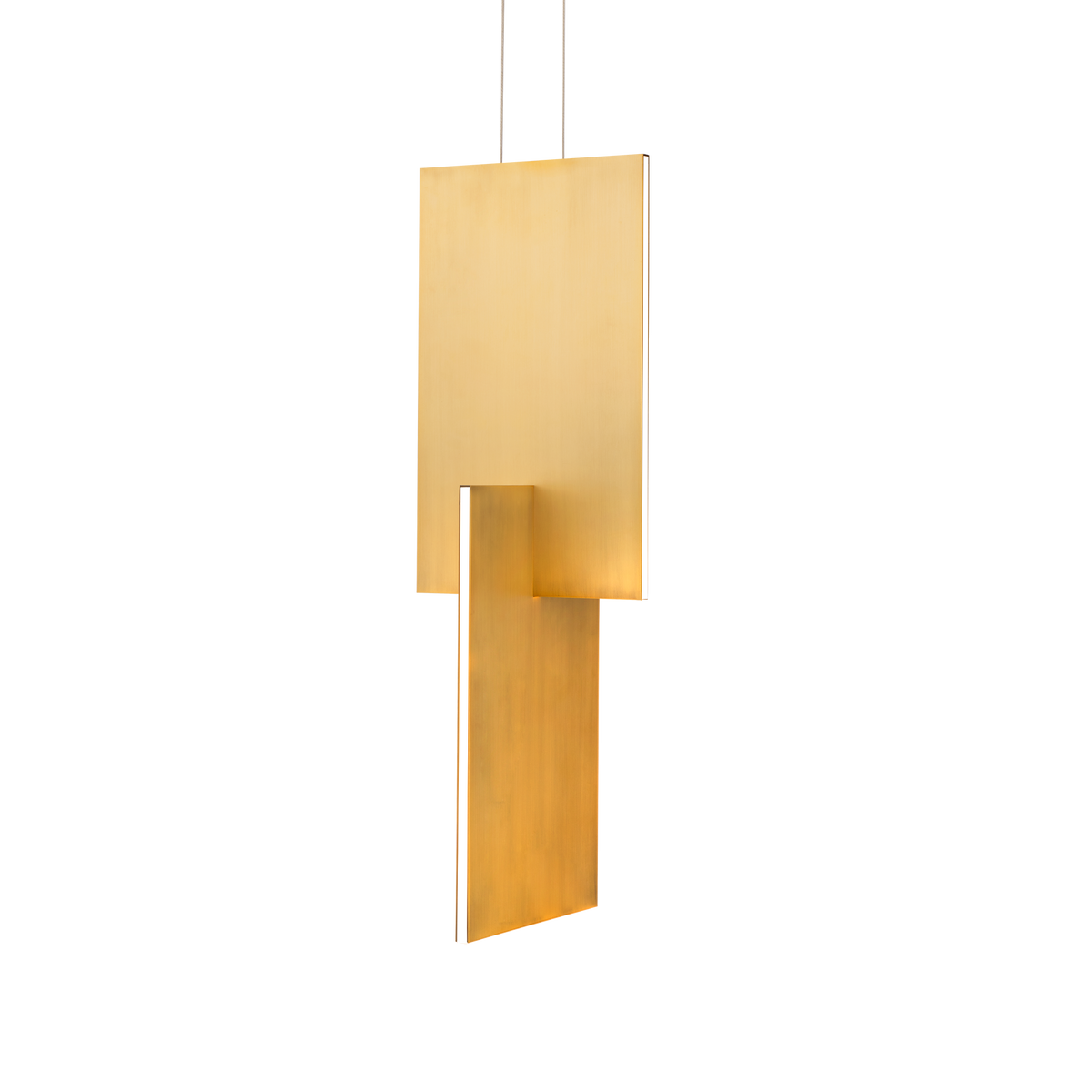 Amari Pendant - Aged Brass