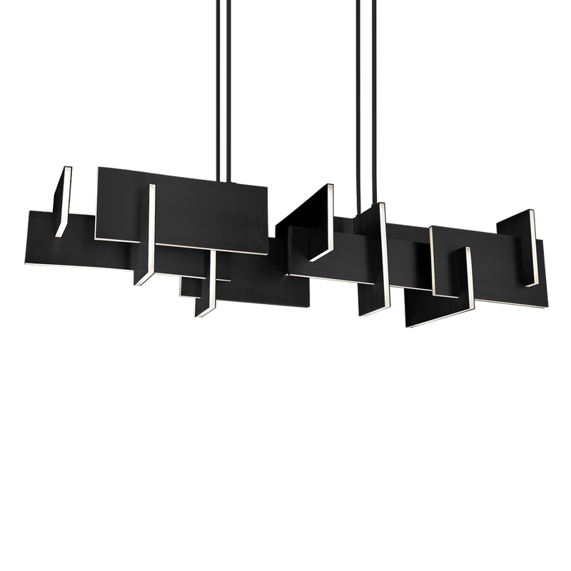 Amari Linear Pendant - Black