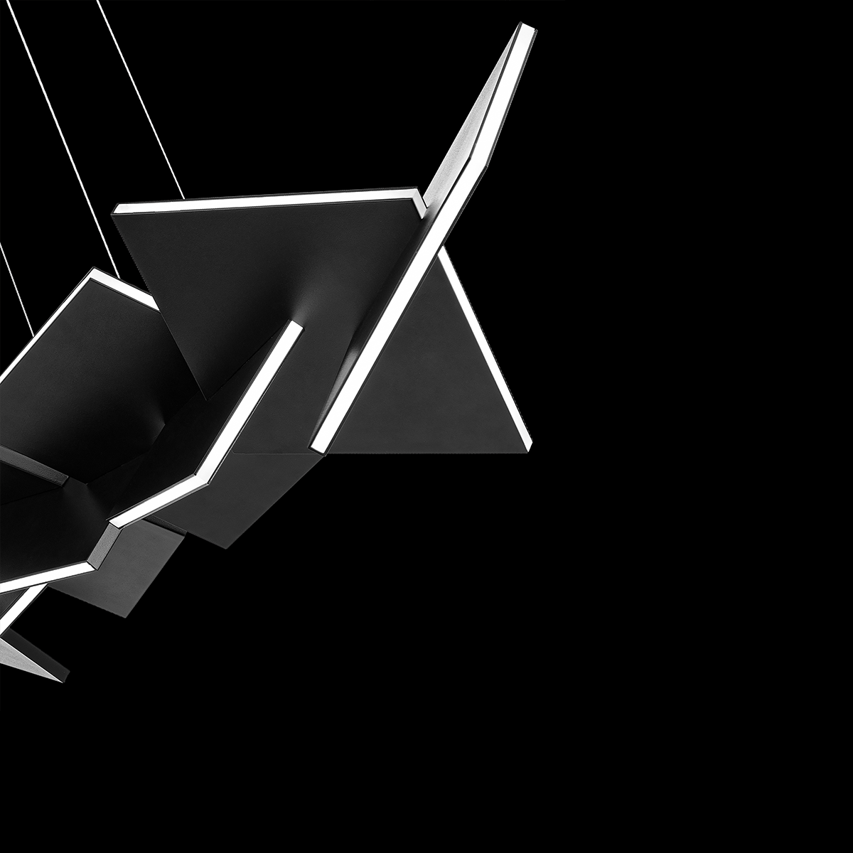 Konstrukt Pendant - Black detail 2