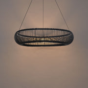 Lute Indoor Pendant - Black detail