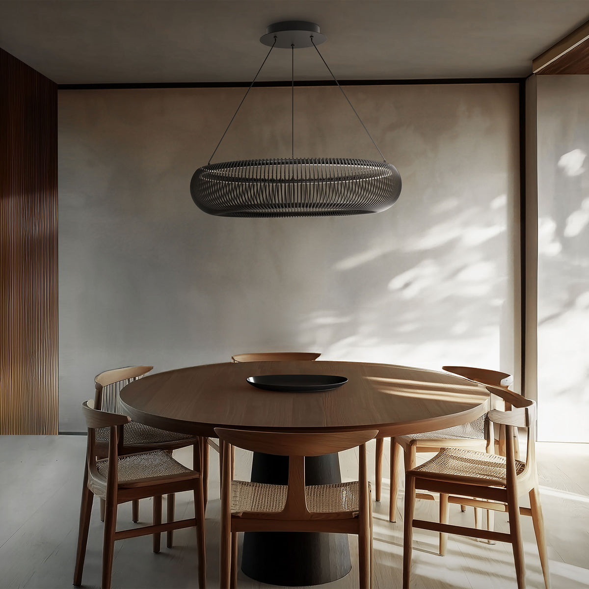 Lute Indoor Pendant - Black lifestyle 2