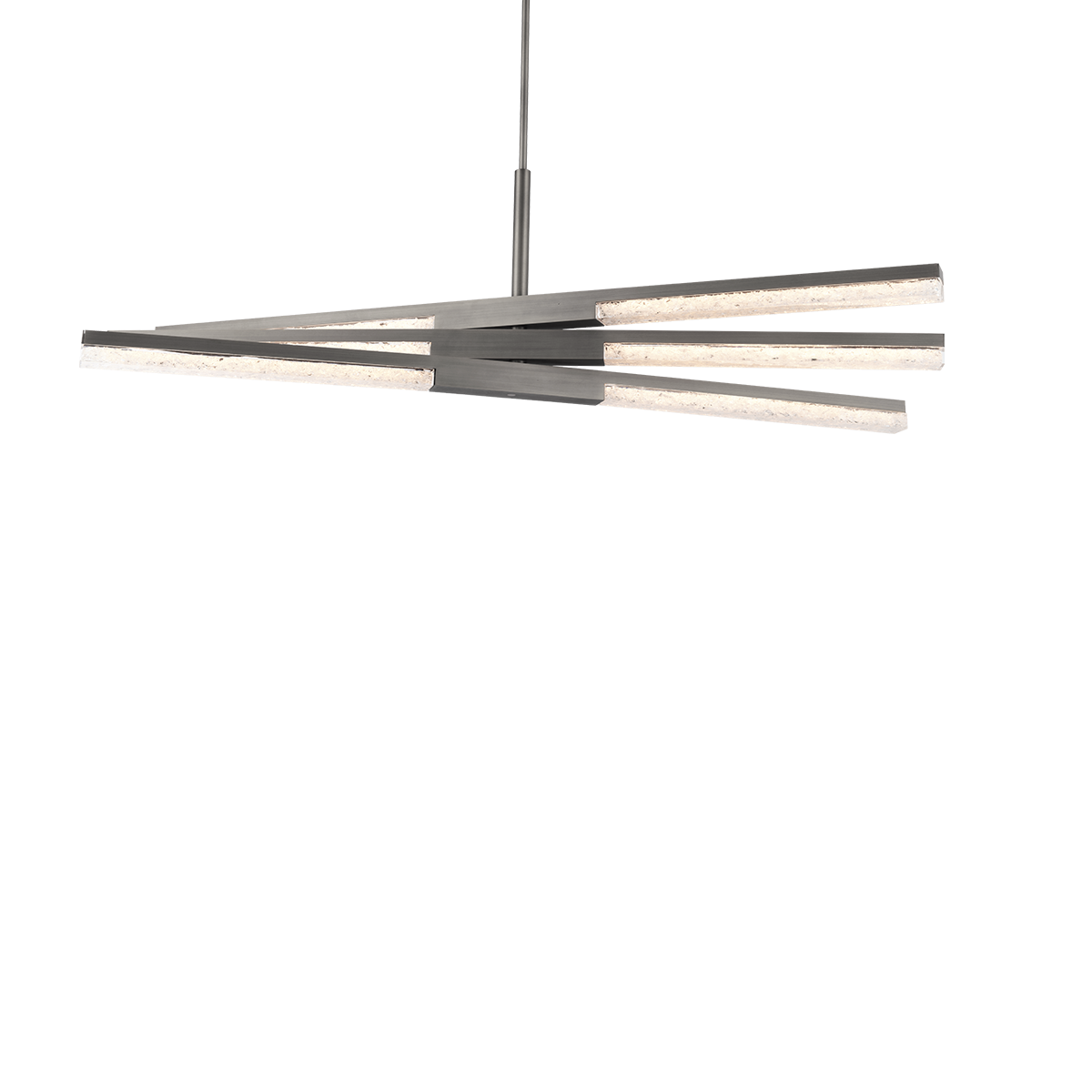 Minx 6LGT Rotatable Linear Pendant - Antique Nickel
