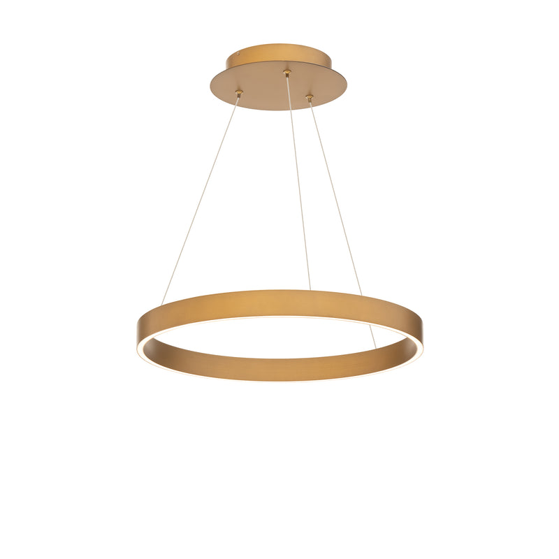 Sirius 18in Pendant - Aged Brass