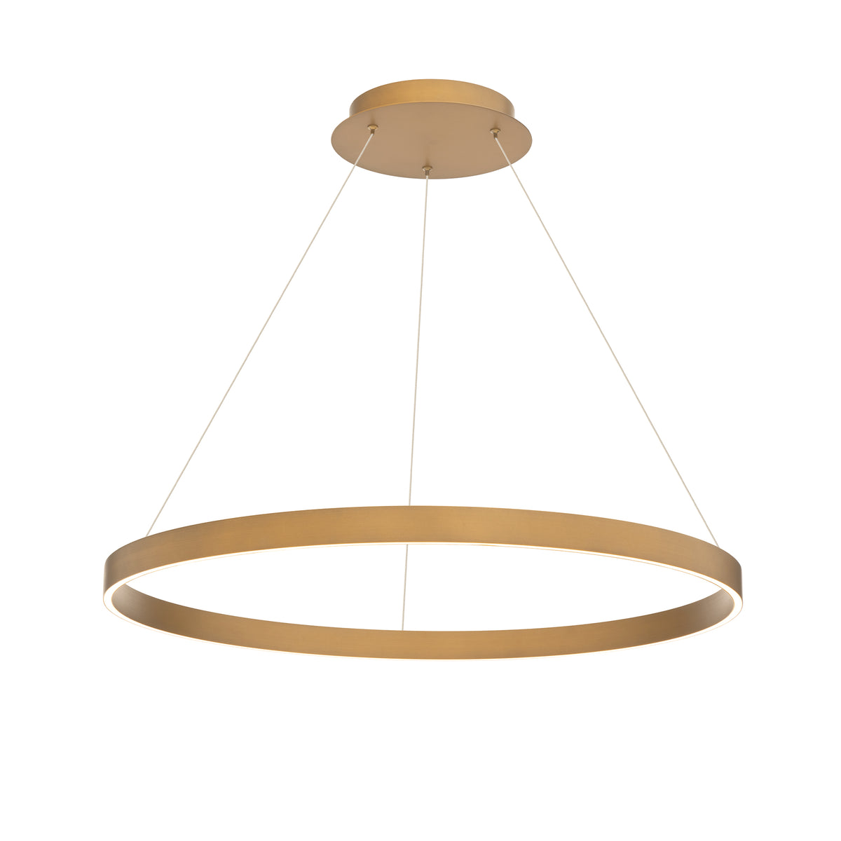 Sirius 31in Pendant - Aged Brass