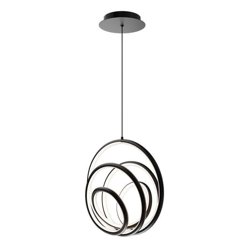 Hoopla 13in Pendant - Black