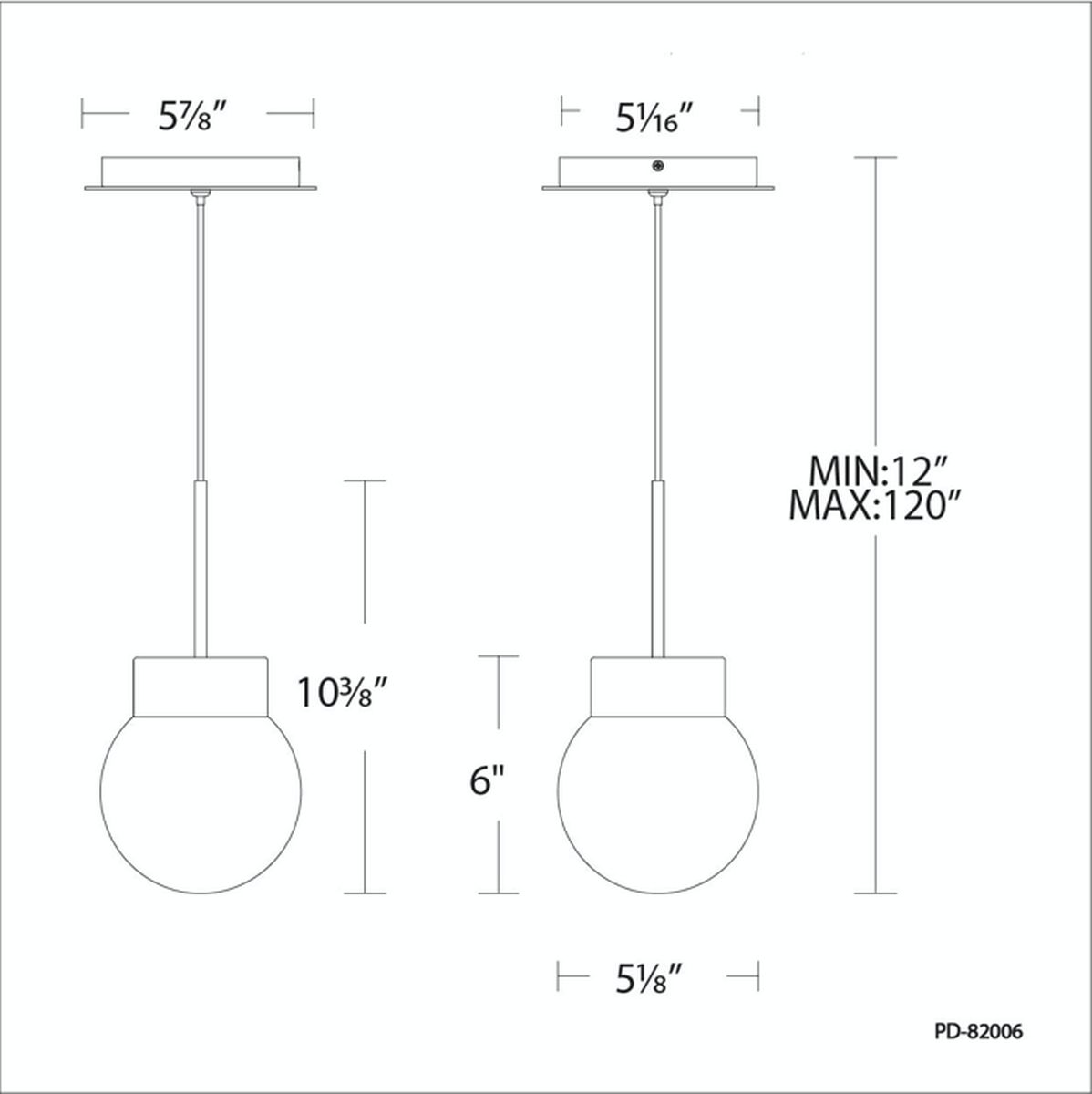 Double Bubble Mini Pendant