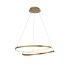 Marques 28in Pendant - Aged Brass