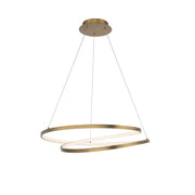 Marques 28in Pendant - Aged Brass