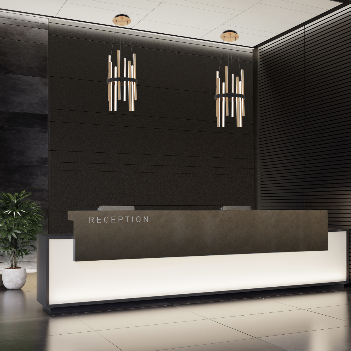 Harmonix Round Foyer Pendant