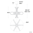 Fleur De Lis Indoor Pendant