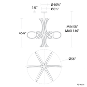 Fleur De Lis Indoor Pendant