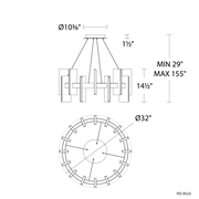 Ronan Round Pendant