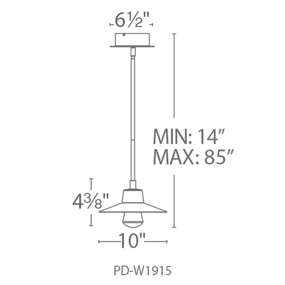 Suspense In/Outdoor Pendant