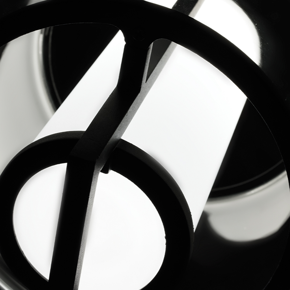 Lucid Outdoor Pendant - Black lifestyle