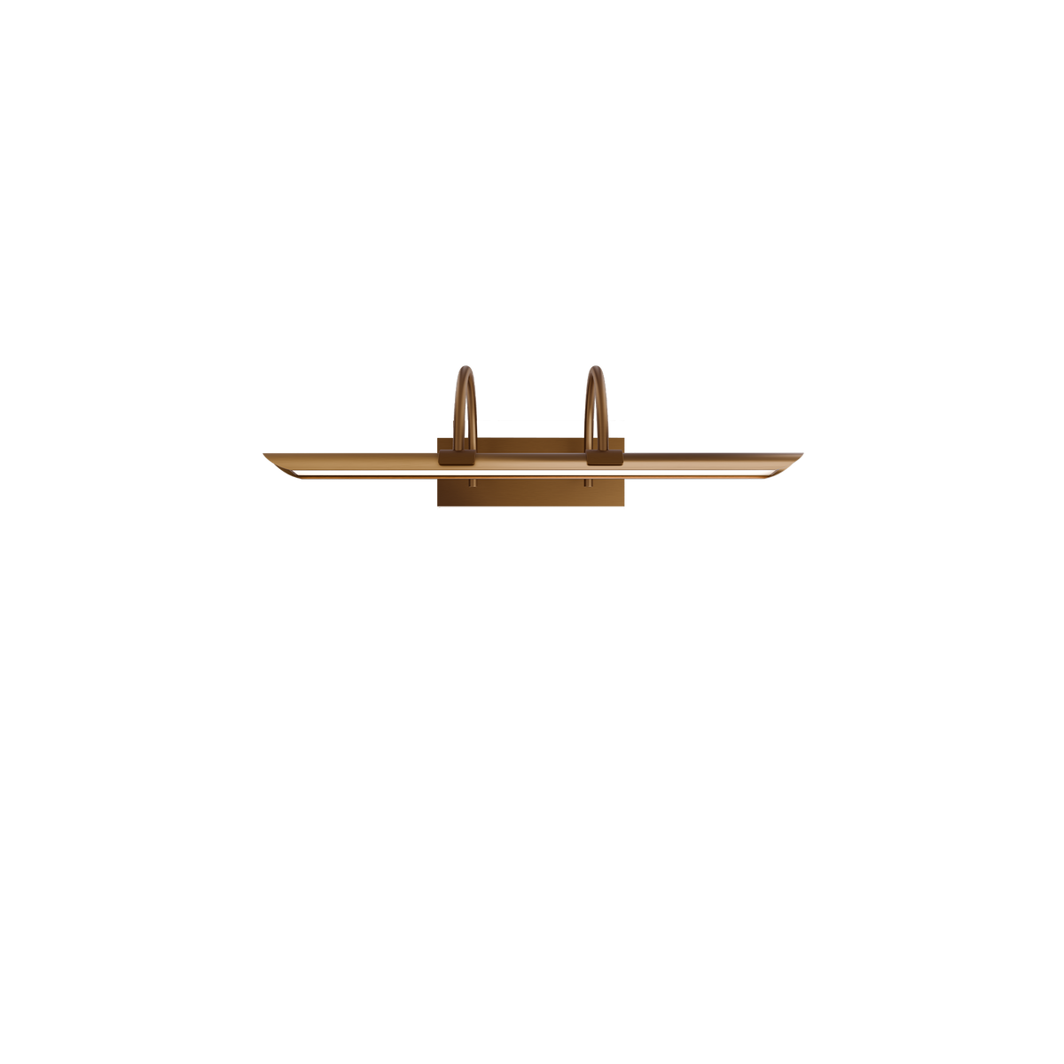 Ansel Picture Light 18in - Aged Brass