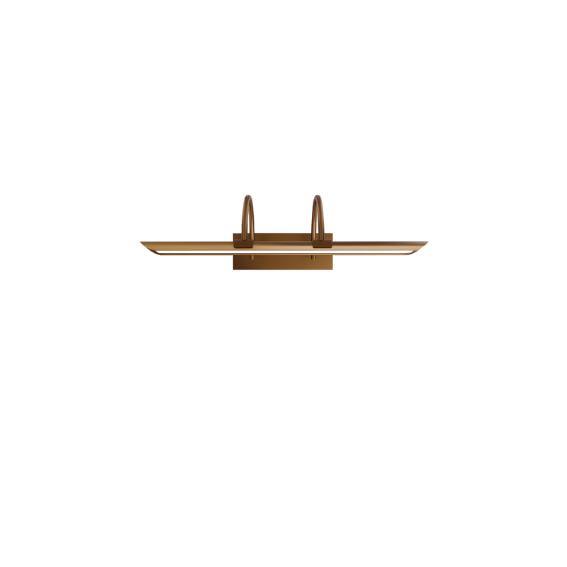 Ansel Picture Light 18in - Aged Brass