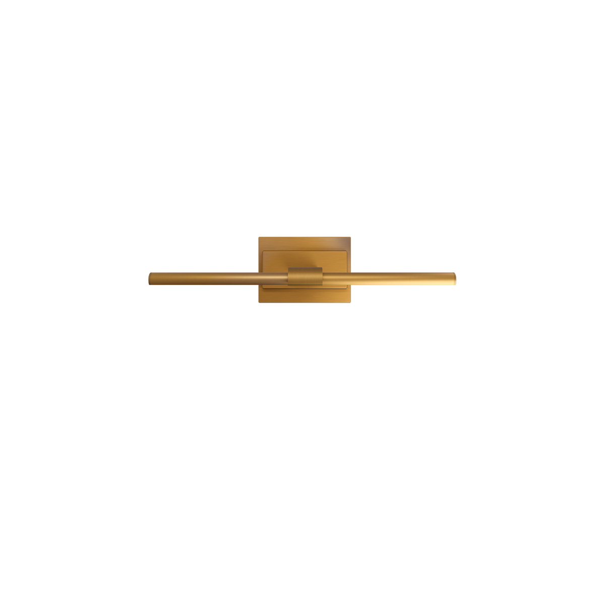 Inlet Picture Light 18in Aged Brass