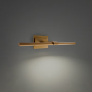 Inlet Picture Light 24in Aged Brass