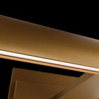 Inlet Picture Light 24in Aged Brass