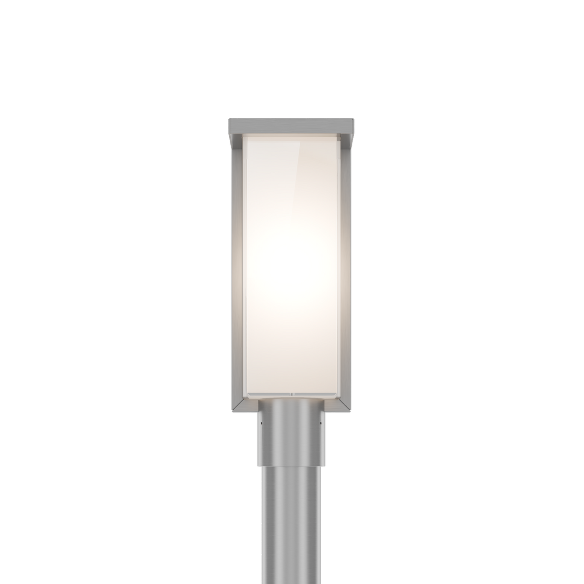 Ledge Post Mount - Brushed Aluminum