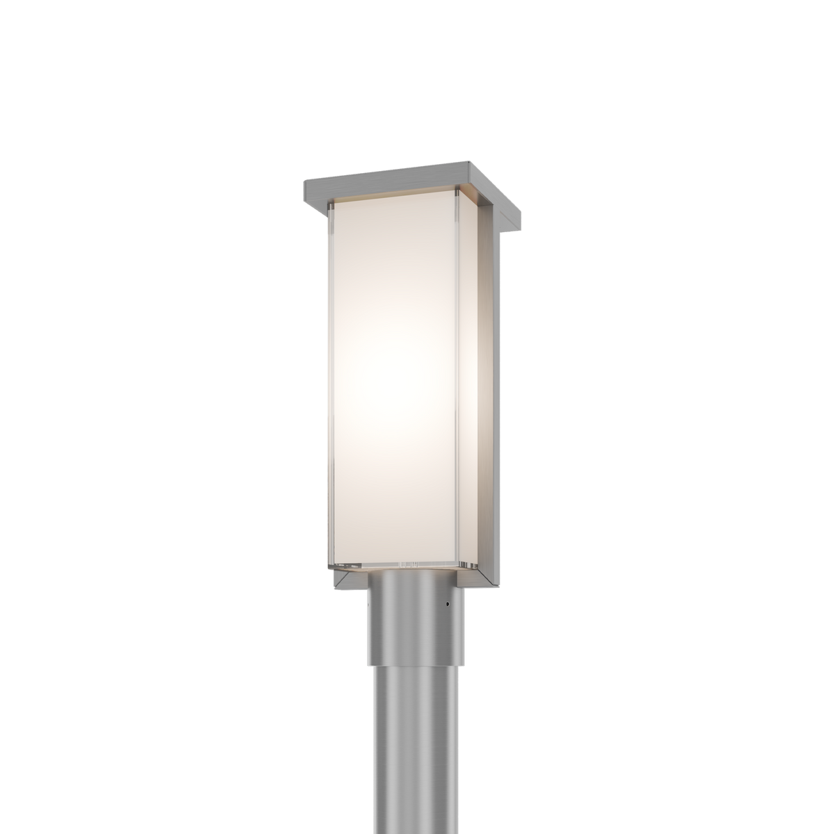 Ledge Post Mount - Brushed Aluminum detail