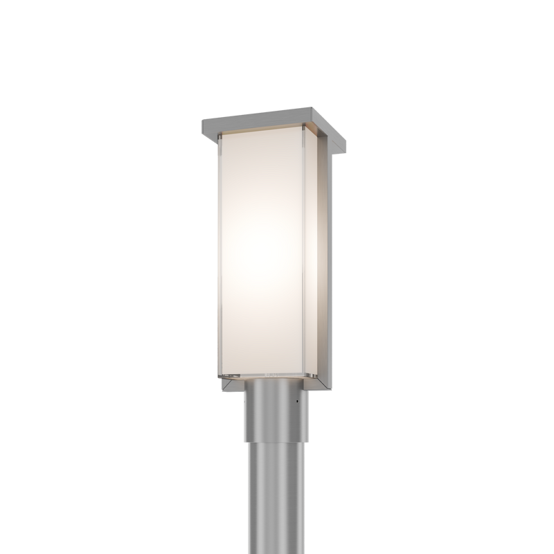 Ledge Post Mount - Brushed Aluminum detail