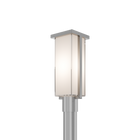 Ledge Post Mount - Brushed Aluminum lifestyle