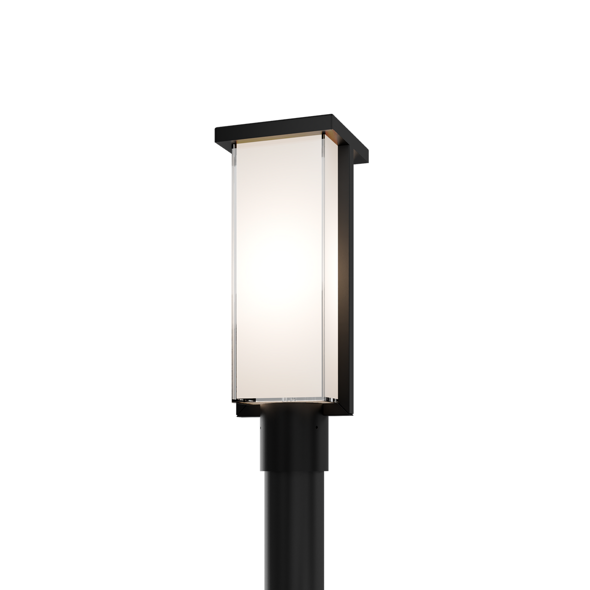 Ledge Post Mount - Black detail