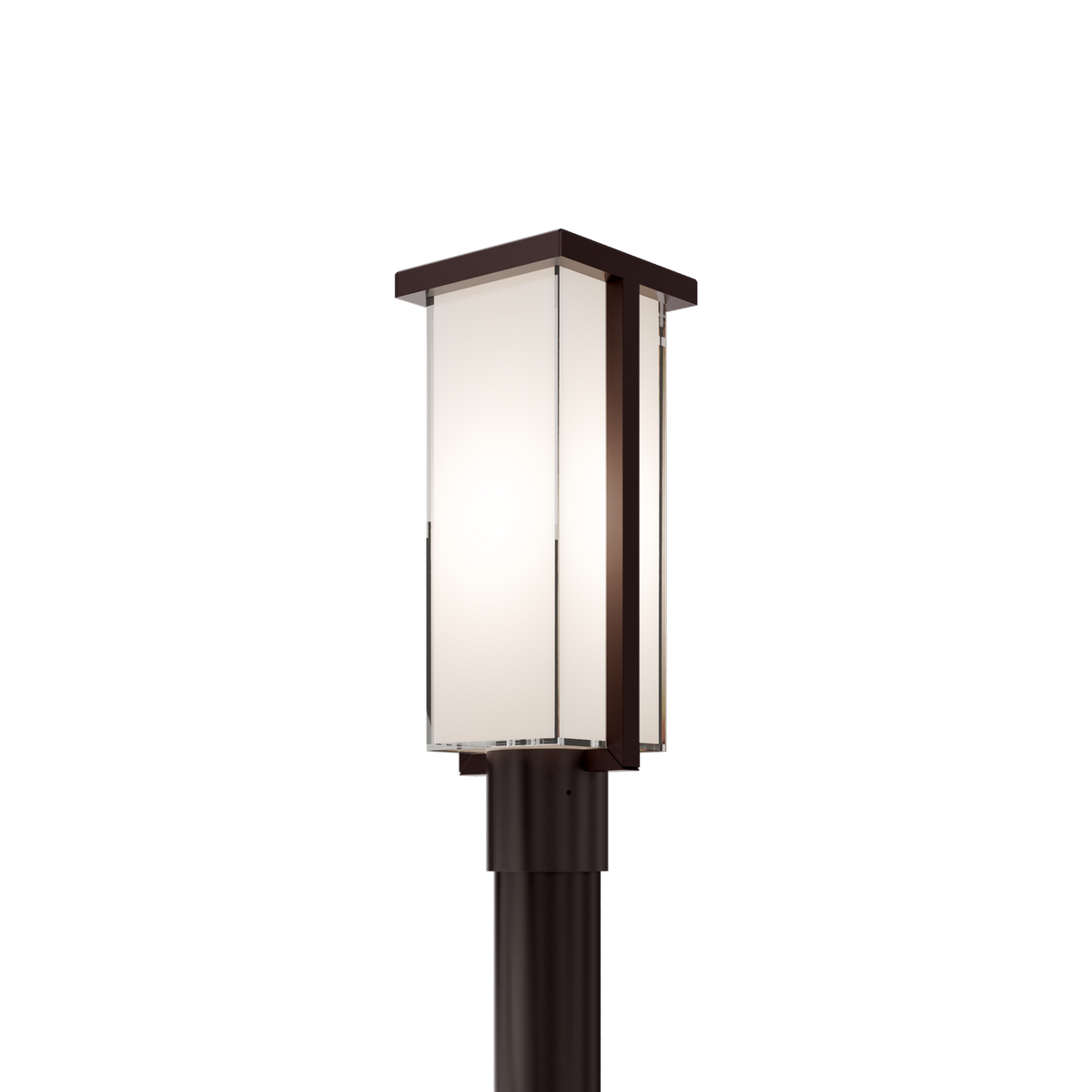 Ledge Post Mount - Bronze lifestyle