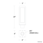 Framed Post Mount