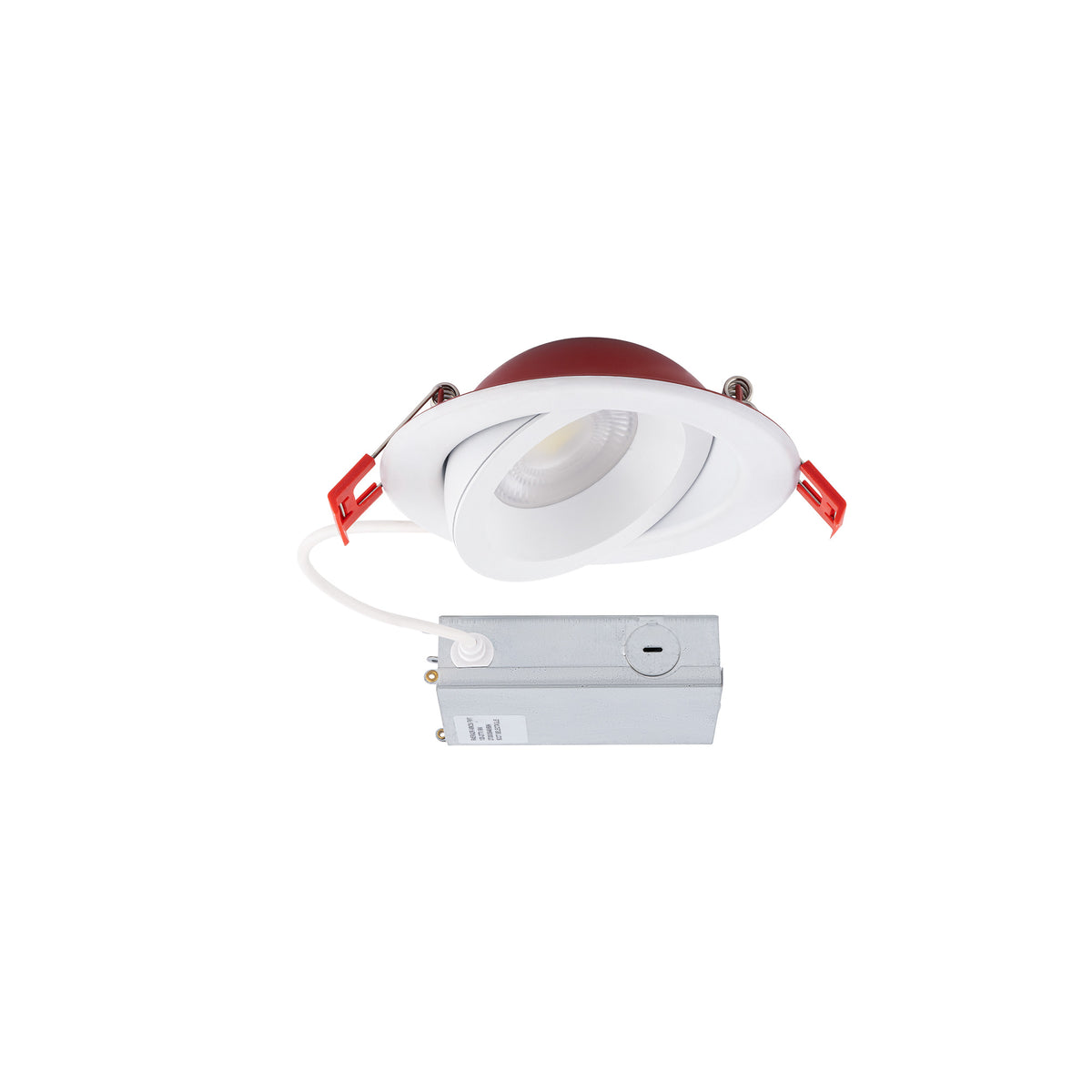 Lotos R 4in Fire Rated Adjustable Downlight - White