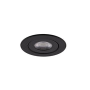 Lotos 4in Round Adjustable Downlight - Black