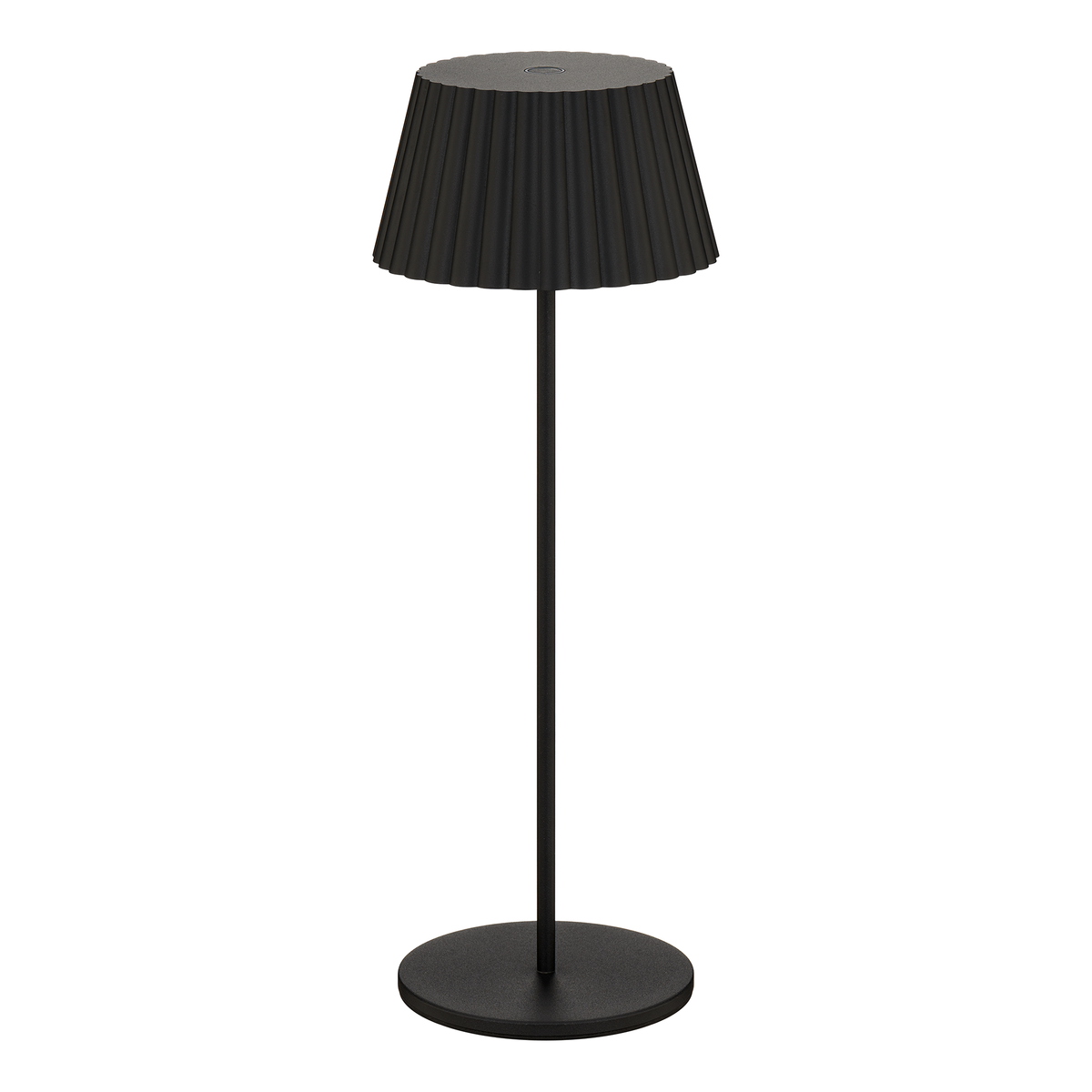 Pleat Indoor/Outdoor Table Lamp - Black