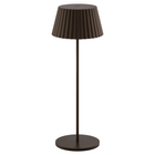 Pleat Indoor/Outdoor Table Lamp - Bronze