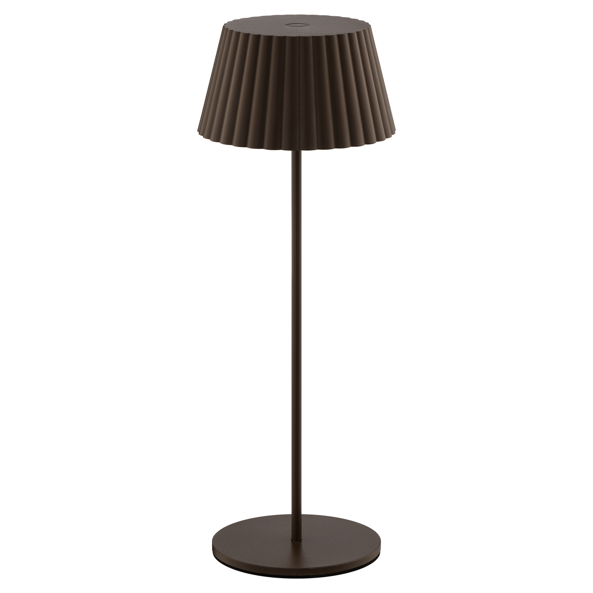 Pleat Indoor/Outdoor Table Lamp - Bronze