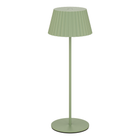 Pleat Indoor/Outdoor Table Lamp - Green