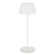 Pleat Indoor/Outdoor Table Lamp - White
