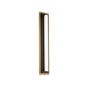 Lyrikal Indoor Sconce - Black/Aged Brass