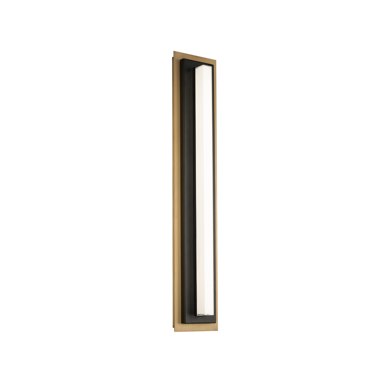 Lyrikal Indoor Sconce - Black/Aged Brass