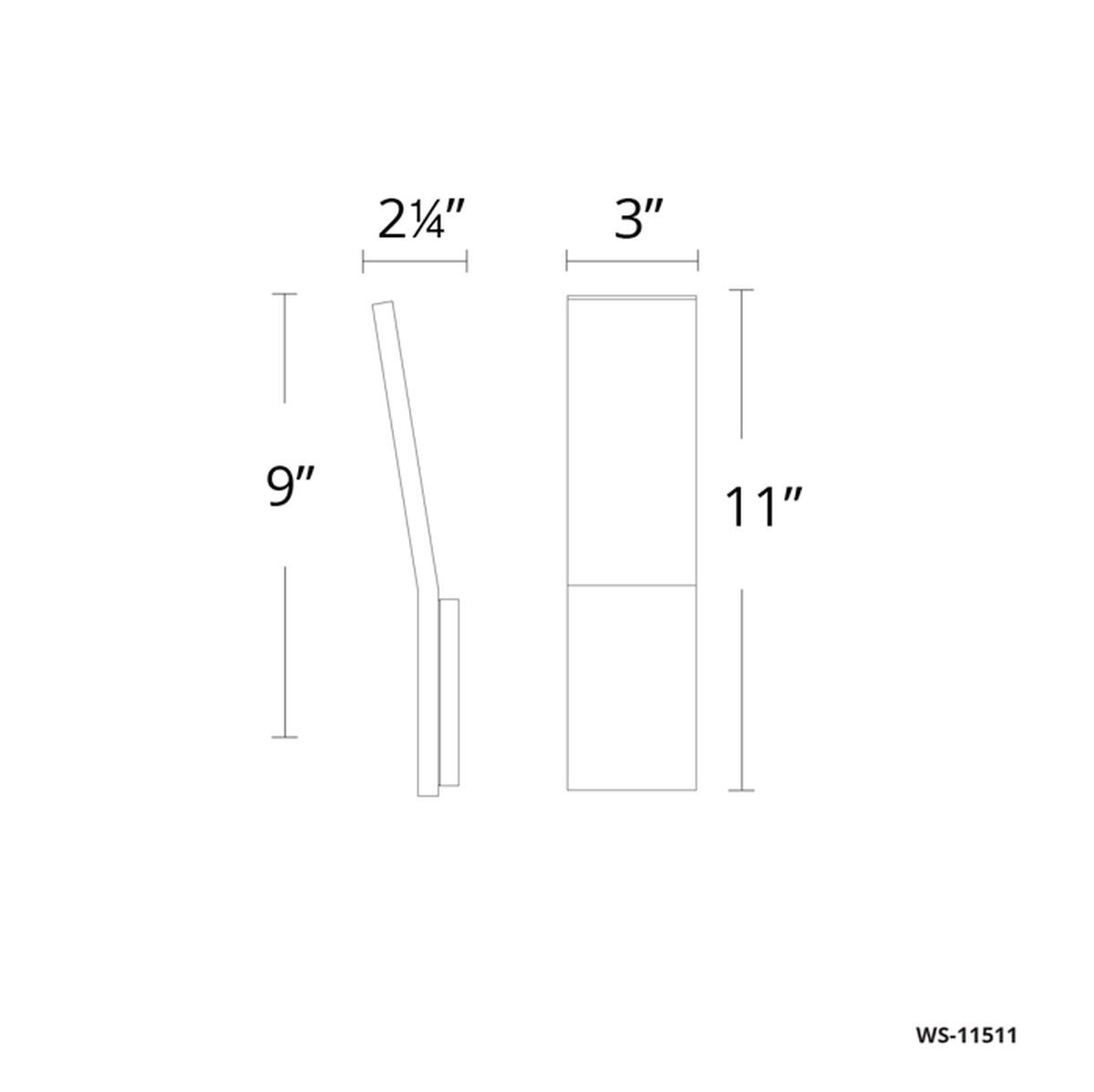 Blade Sconce line drawing