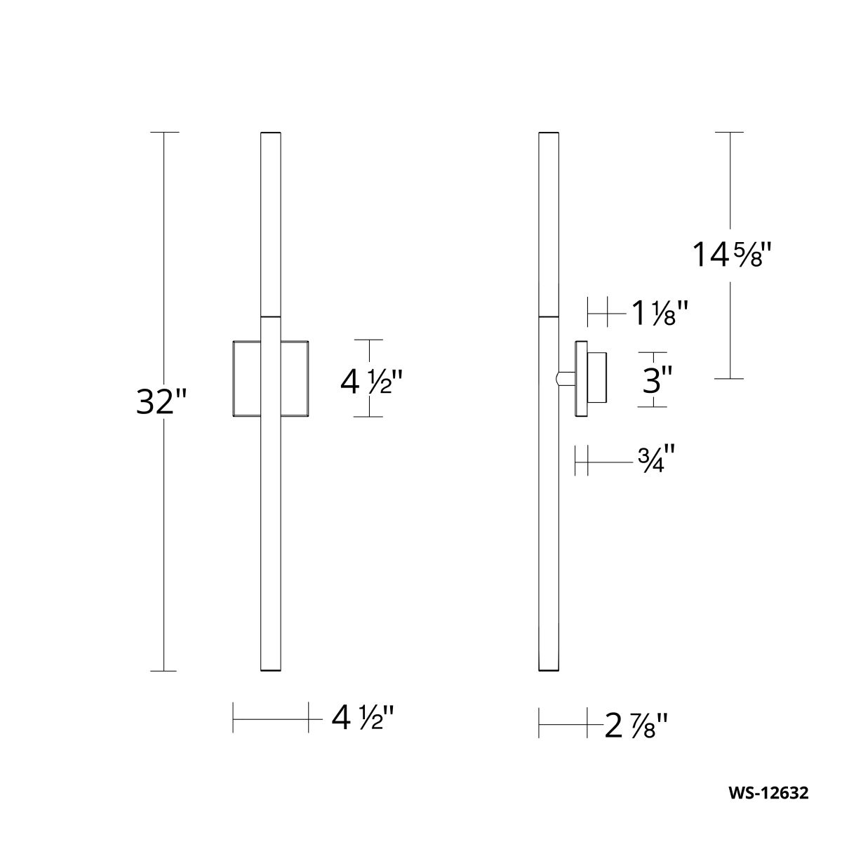 Magic Sconce - Line Drawing