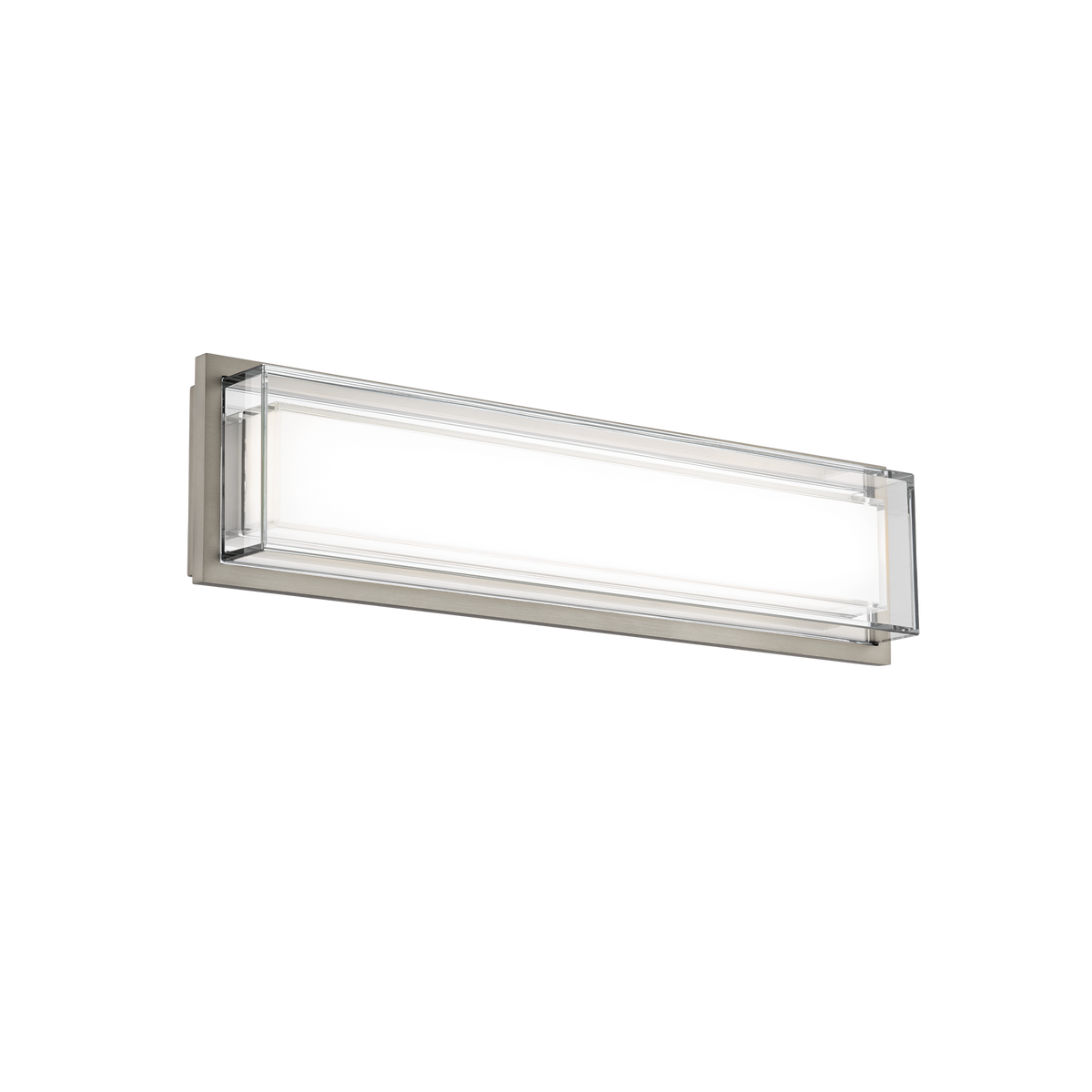 Ice Bar Bath Sconce 20in Brushed Nickel