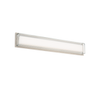 Ice Bar Bath Sconce 28in Brushed Nickel