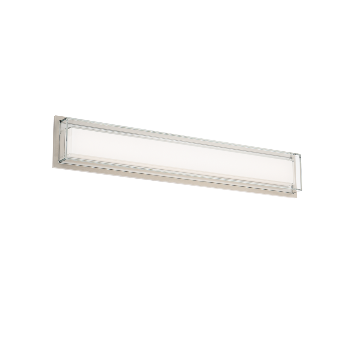 Ice Bar Bath Sconce 28in Brushed Nickel