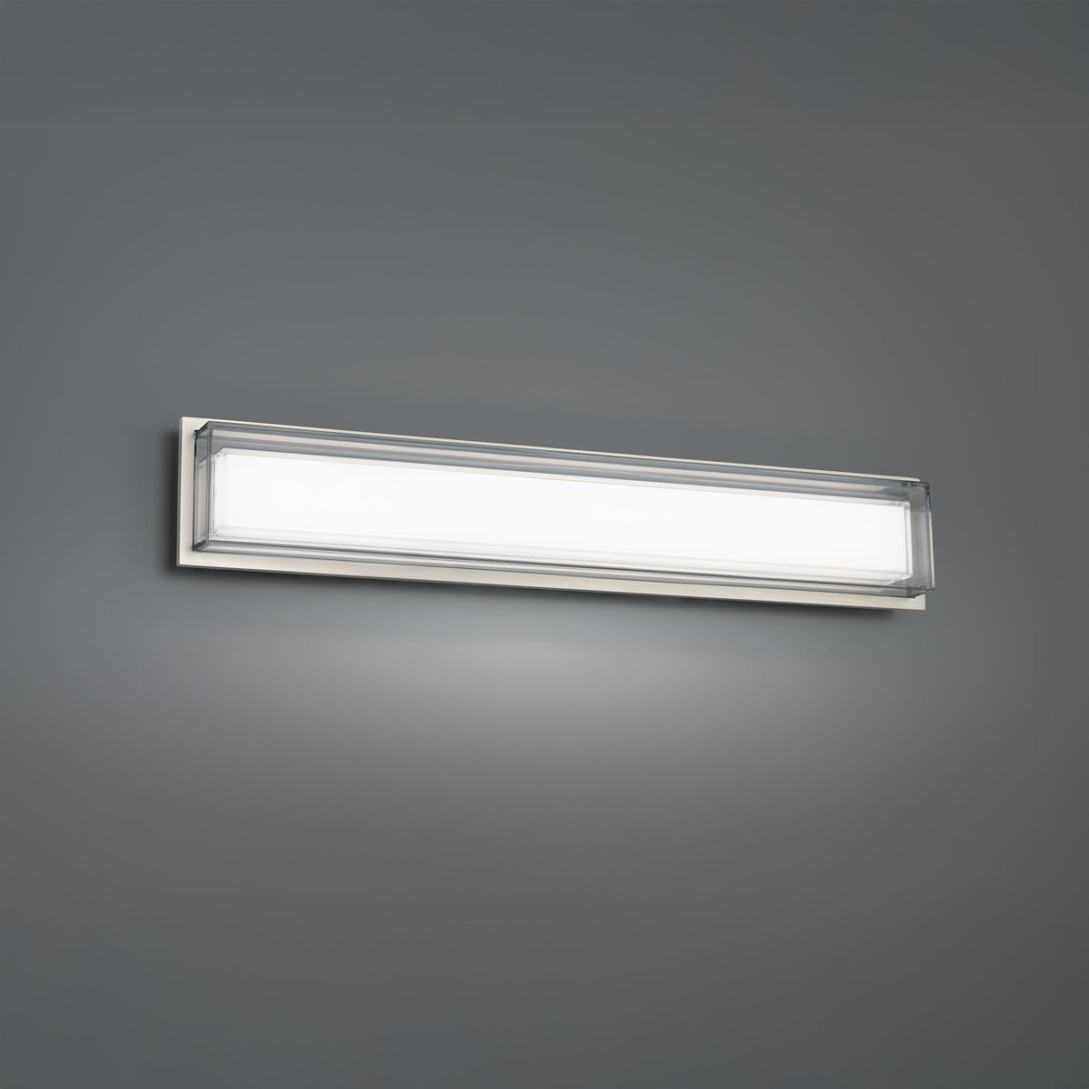 Ice Bar Bath Sconce 28in Brushed Nickel