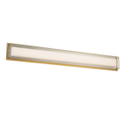 Ice Bar Bath Sconce 38in Aged Brass
