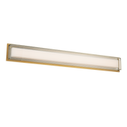 Ice Bar Bath Sconce 38in Aged Brass