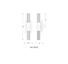 Ceres Sconce Line Drawing